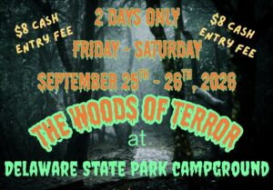 The Woods of Terror @ Delaware State Campgrounds